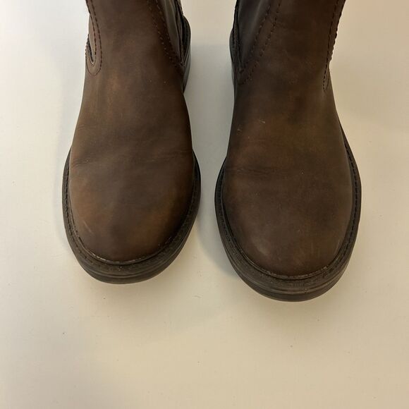 Tommy Hilfiger Womens Rugby 2 Ankle Booties Size 8.5M Brown Faux Leather - Picture 11 of 13